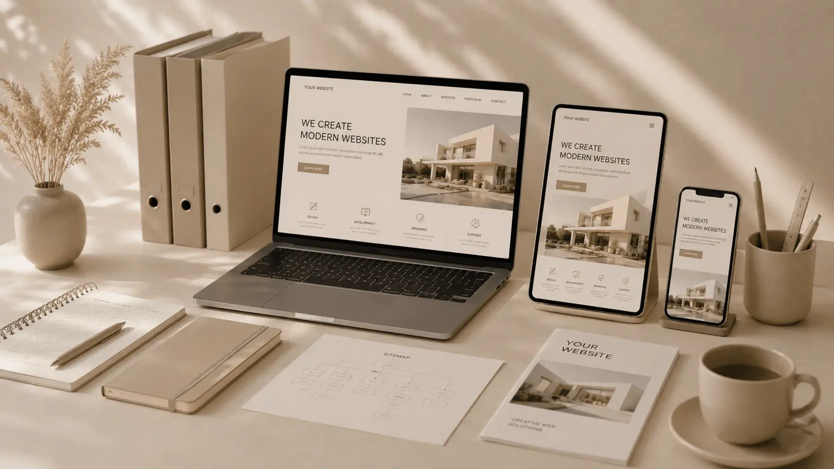 Order a custom website