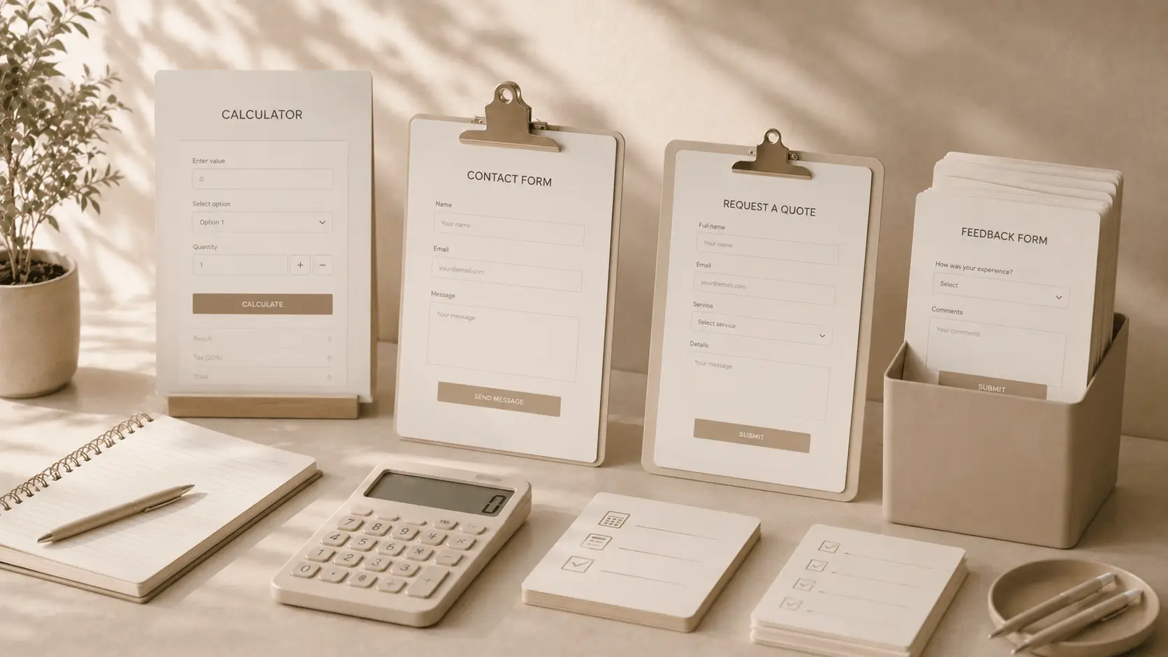 Calculators & Forms