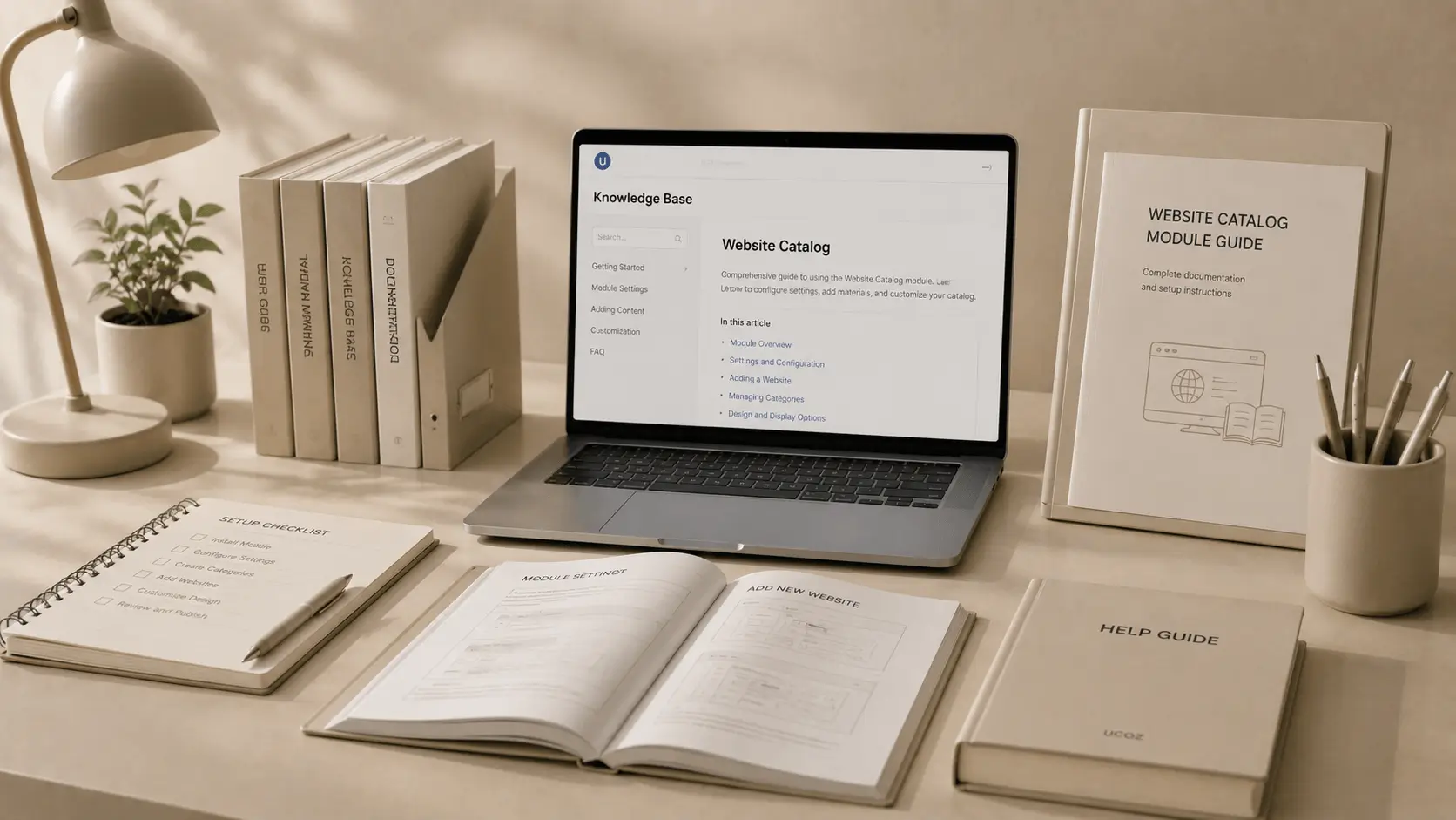 Knowledge Base for the Site Catalog Module